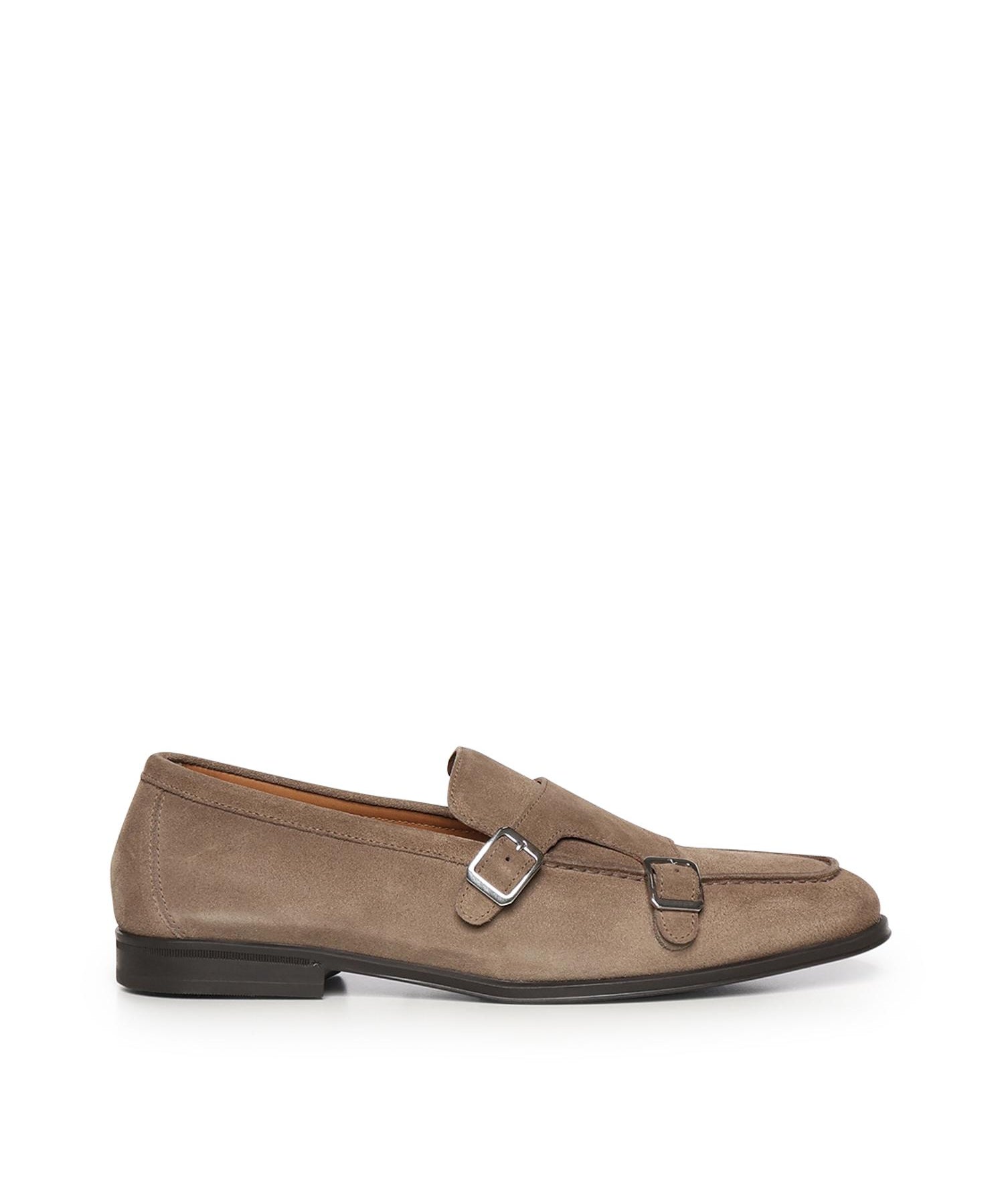 Mocassino doppia fibbia in suede DU3384NOTTUY260 TC30 DOUCAL'S 