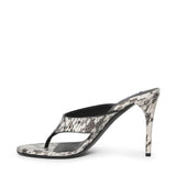 Mules infradito in elaphe AA3S133CK326 009 ALAIA 