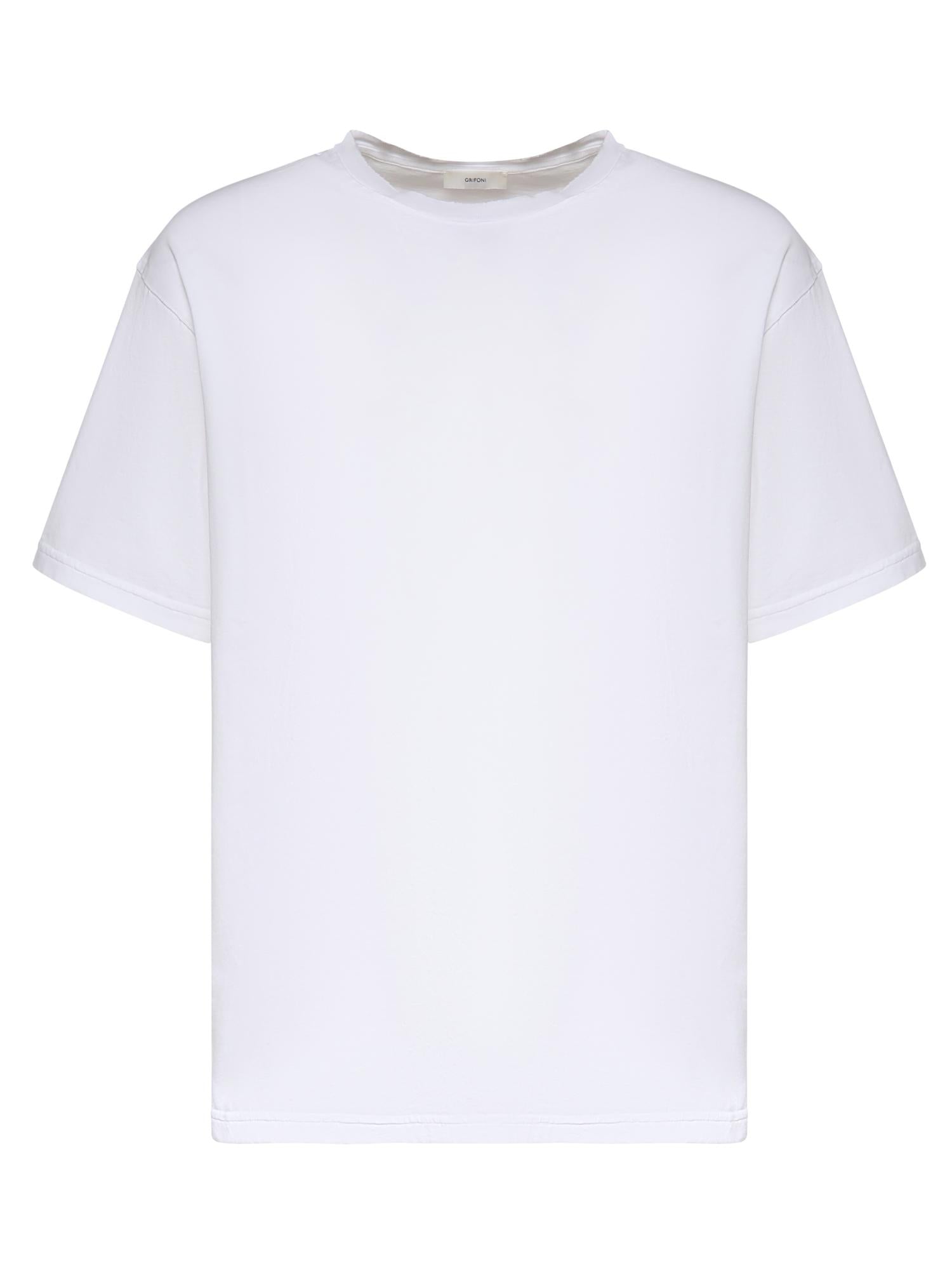 T-shirt in cotone G6AB0030 01 GRIFONI 