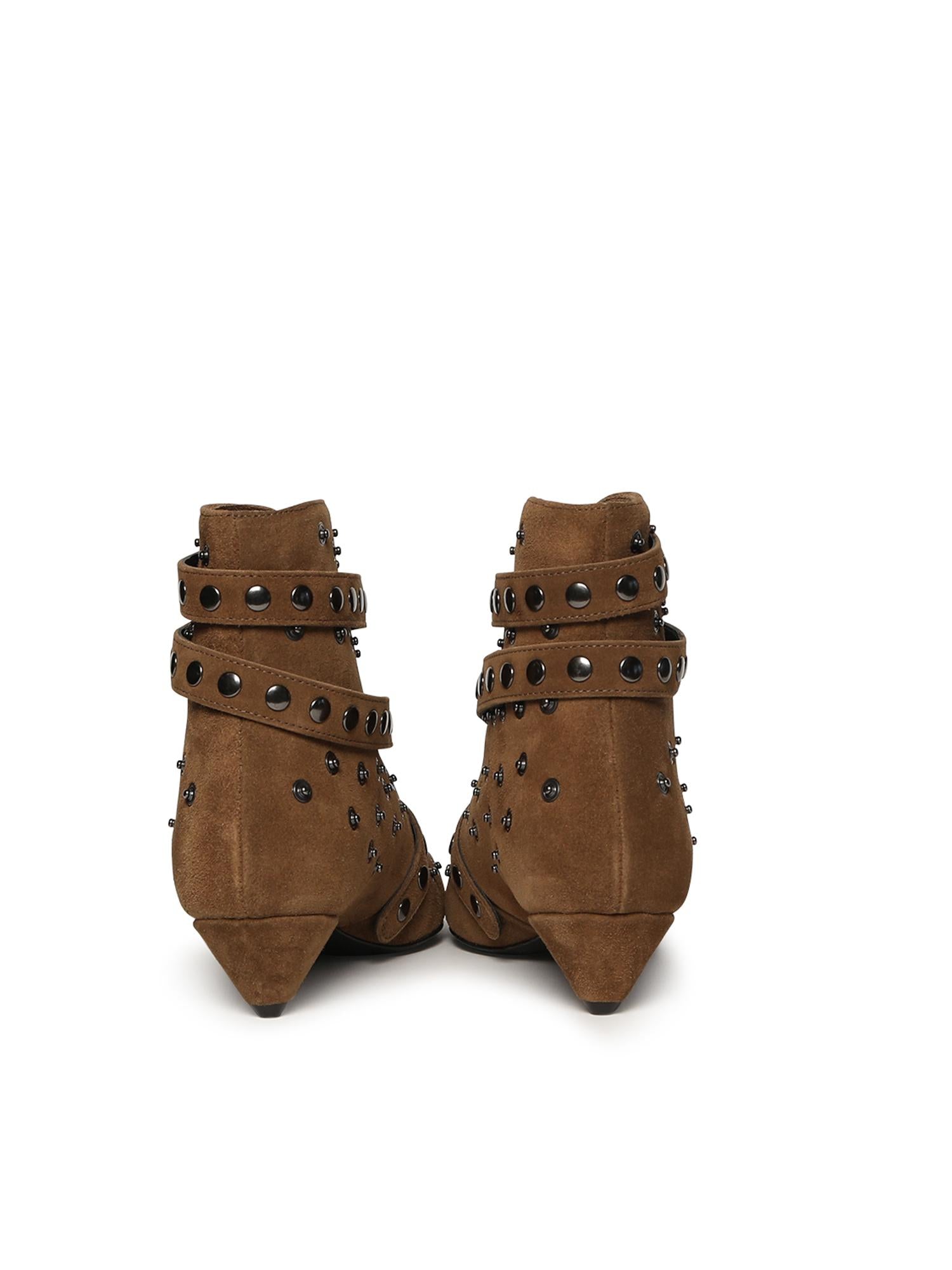Ankle boots in camoscio ALEX FARRO ALCHIMIA 