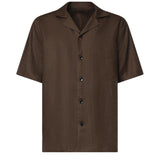 Camicia Mc-Dale in lino MCDAL3259S26 194 MICHAEL COAL 