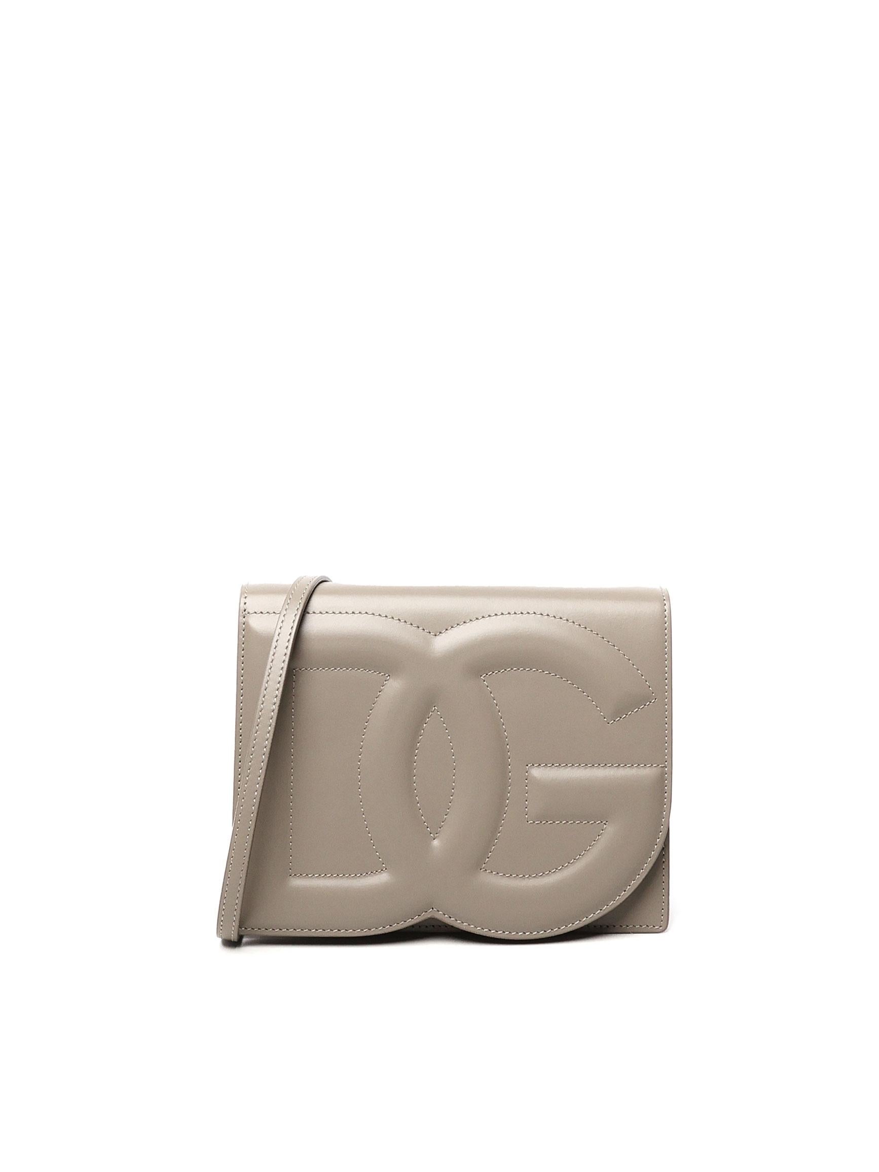DG logo bag a tracolla in pelle BB7287 AW5768I399 DOLCE & GABBANA 