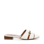 Sandali Esther Flat 73SC8VA01INT ESTHER FLATOFF WHITE/CUOIO V° 73 
