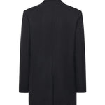 Blazer monopetto in misto lana DG6162 LAVAGNA OTTOD'AME 