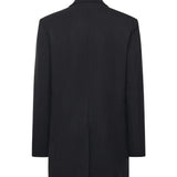 Blazer monopetto in misto lana DG6162 LAVAGNA OTTOD'AME 