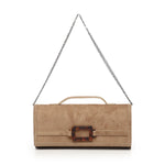 Clutch Belle Vivier in suede RBWAORC0200UMG S812 ROGER VIVIER 