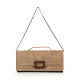 Clutch Belle Vivier in suede RBWAORC0200UMG S812 ROGER VIVIER 