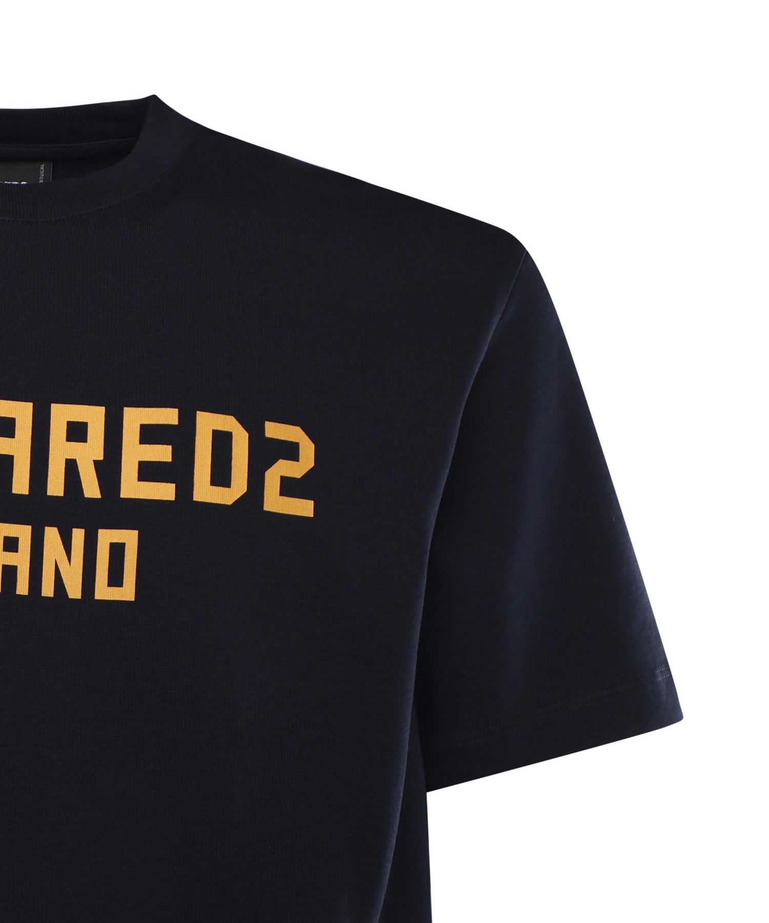 T-shirt in jersey con logo S74GD1520 D20106478 DSQUARED2 