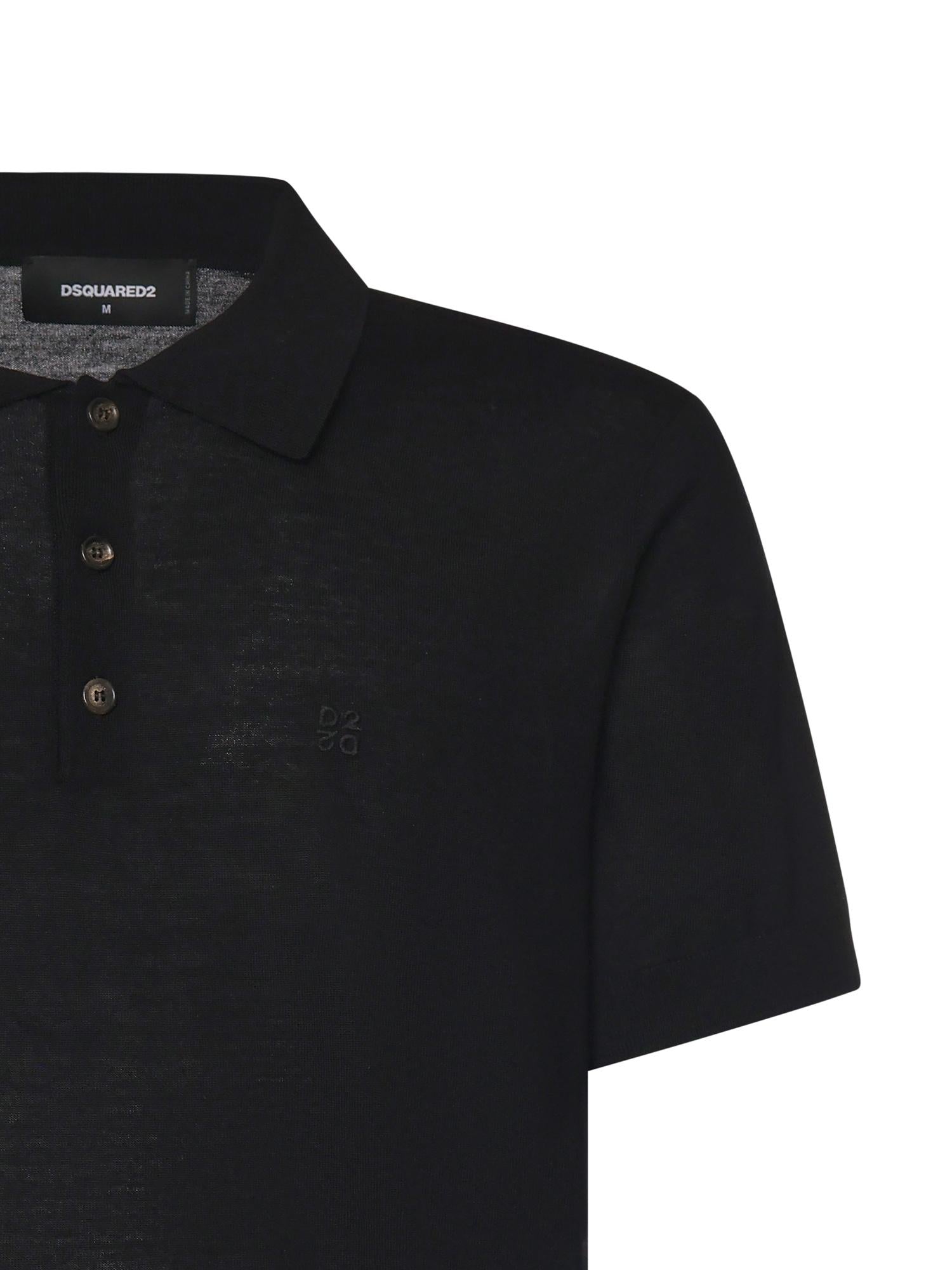Polo in lana S74HA1628 D13205900 DSQUARED2 