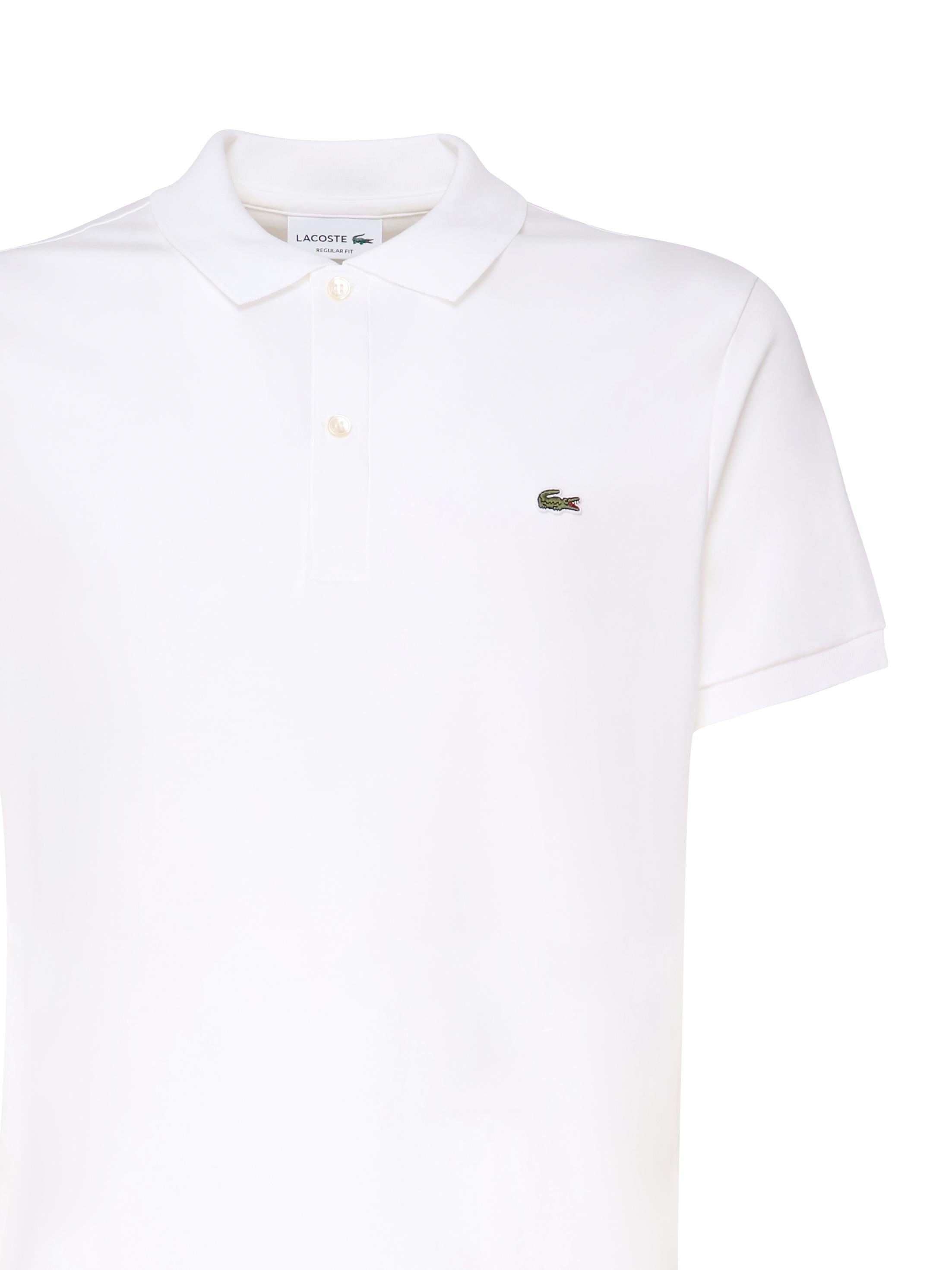 Polo in jersey di cotone con logo DH2050 001 LACOSTE 