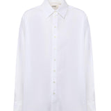 Camicia Sabrina in cotone<BR/> DC4985 BIANCO OTTOD'AME 