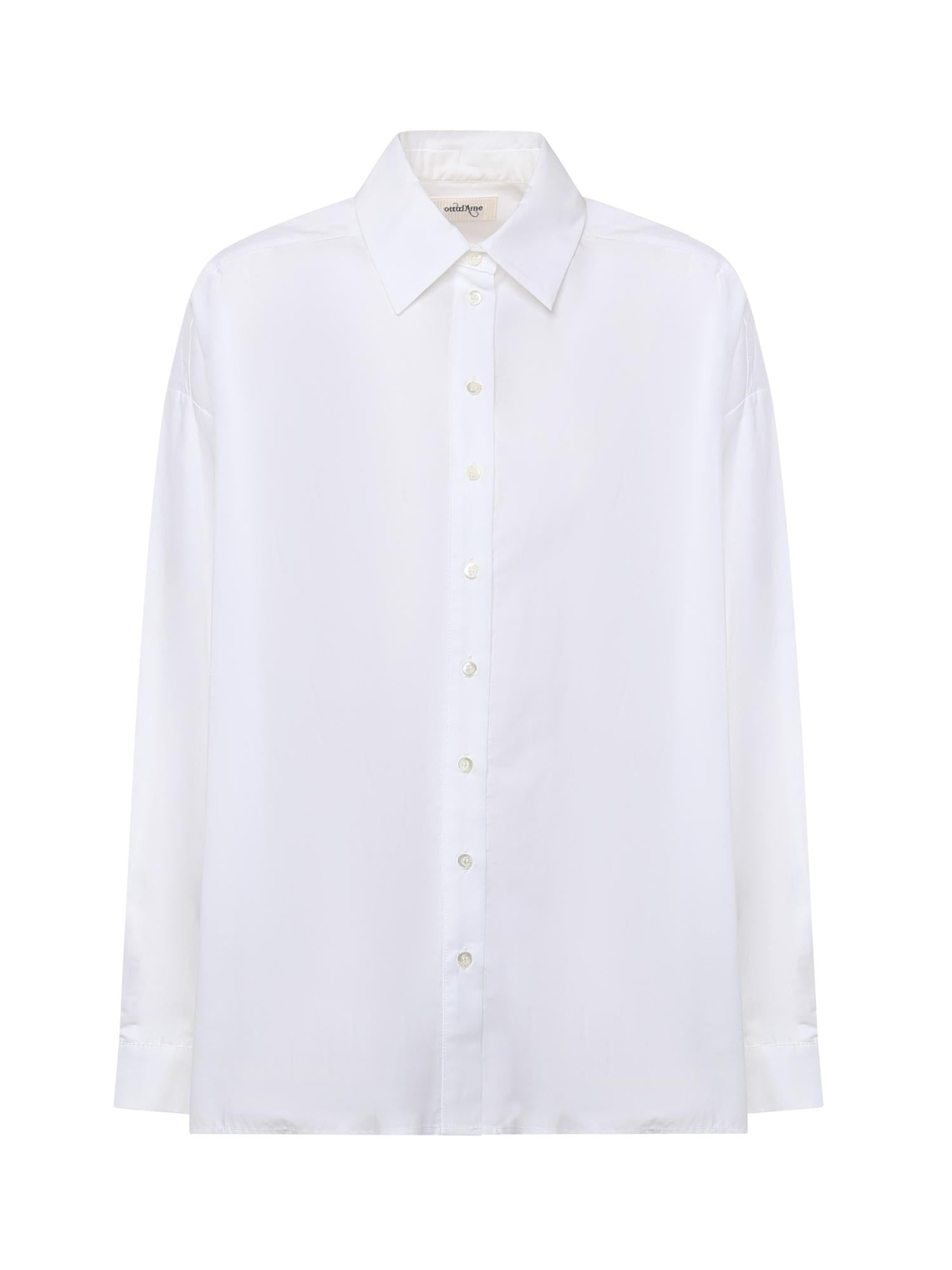 Camicia Sabrina in cotone<BR/> DC4985 BIANCO OTTOD'AME 
