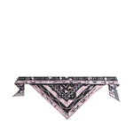 Bandeau triangolo in twill di seta con stampa 5UGB75 5UC201 PUCCI 