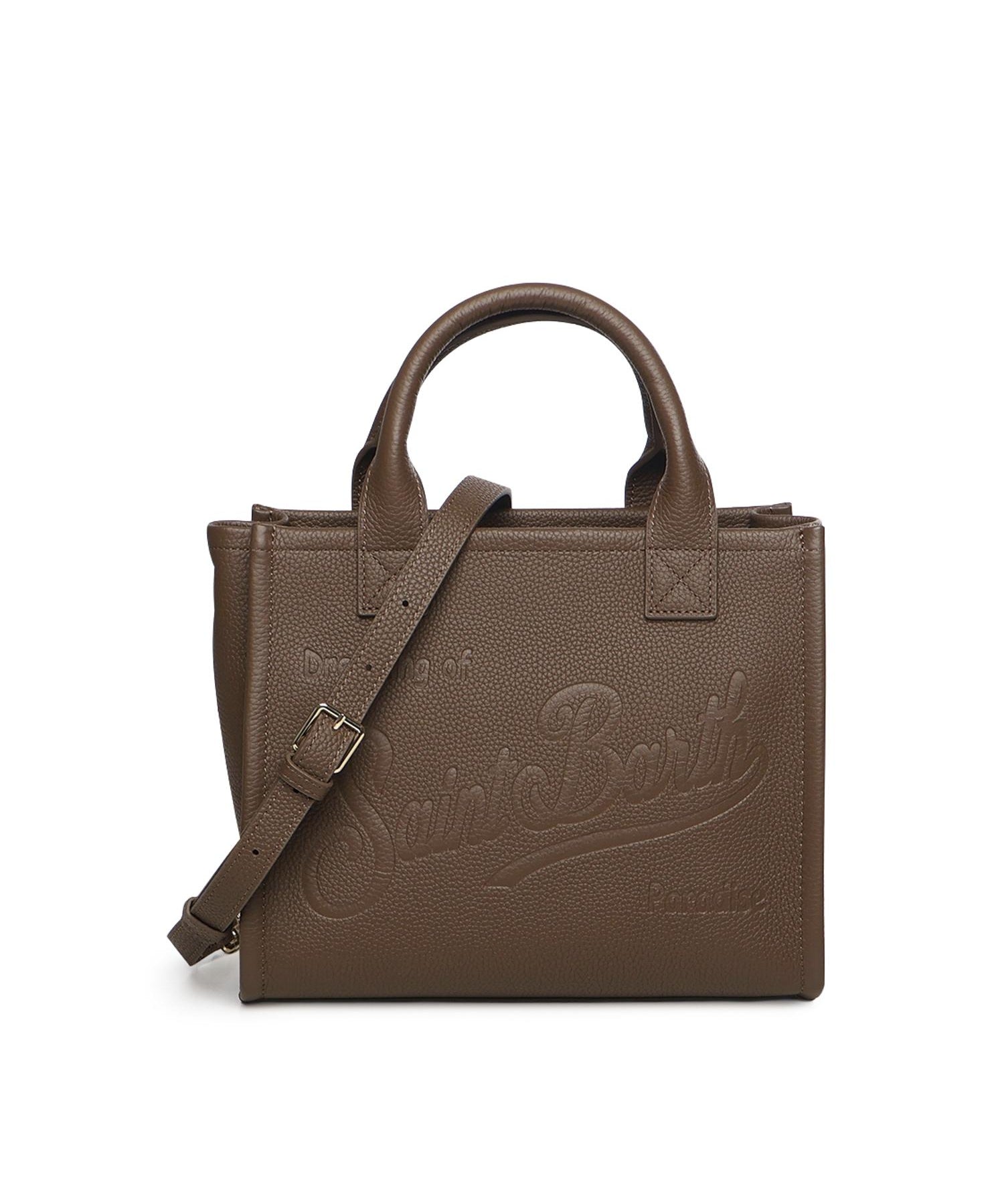 Borsa Vanity midi in pelle VANMD001 00776I MC2 SAINT BARTH 