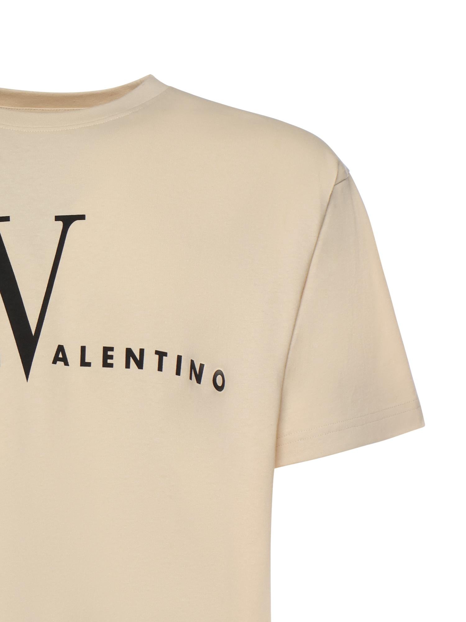 T-shirt in cotone con stampa 8V3MG16P BAQQT3 VALENTINO GARAVANI 