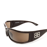 Occhiali da sole sunset rectangle 837802 T00072460 BALENCIAGA 