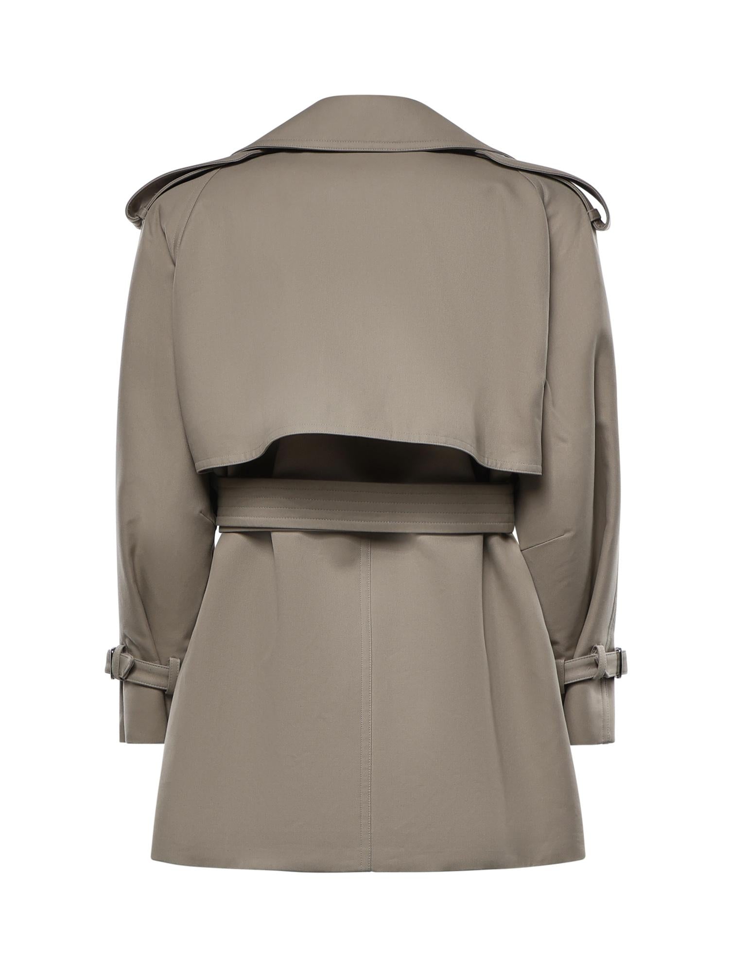 Spolverino cropped in cotone 2611121103600 002 MAX MARA 