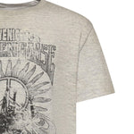 T-shirt in jersey con stampa GMP01220 P00252460255 GOLDEN GOOSE 