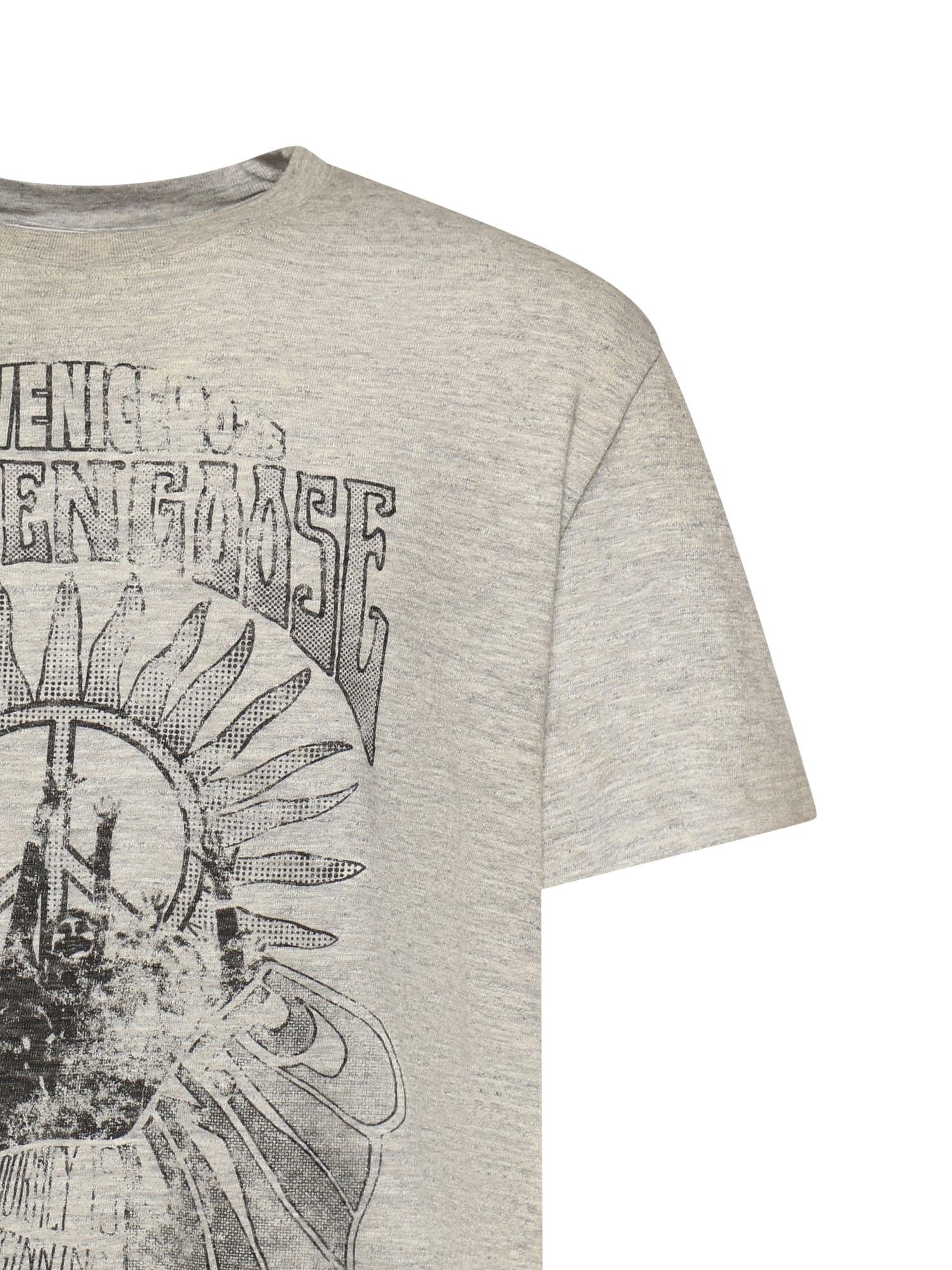 T-shirt in jersey con stampa GMP01220 P00252460255 GOLDEN GOOSE 