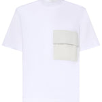 T-shirt in cotone con taschino JG00072UL 521321000 LAMINAR 