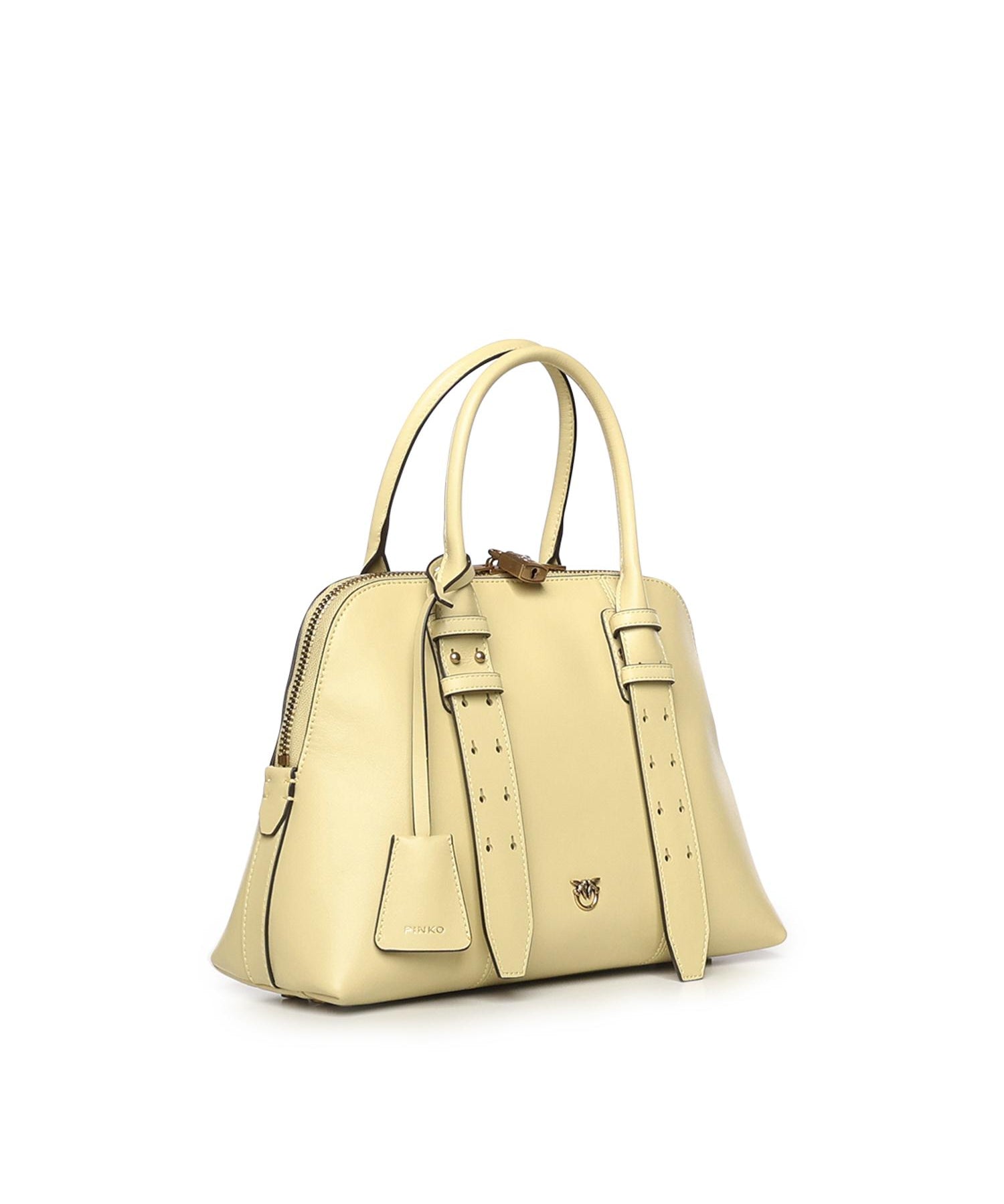 Borsa a mano media Escape Bag in pelle 105906 A0QOC39Q PINKO 