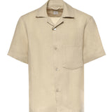 Camicia da bowling in lino M75CAMK09TES0I139 102 ELEVENTY 