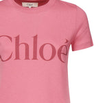 T-shirt con logo CHC25SJH081926N8 6N8 CHLOÉ 