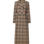 Cappotto lungo in lana Pied-de-Poule 7B0CA7Z0 9RAZ5F VALENTINO GARAVANI 