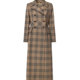 Cappotto lungo in lana Pied-de-Poule 7B0CA7Z0 9RAZ5F VALENTINO GARAVANI 