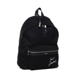 Zaino city ricamato in tela 534968 FAAVV1070 SAINT LAURENT 