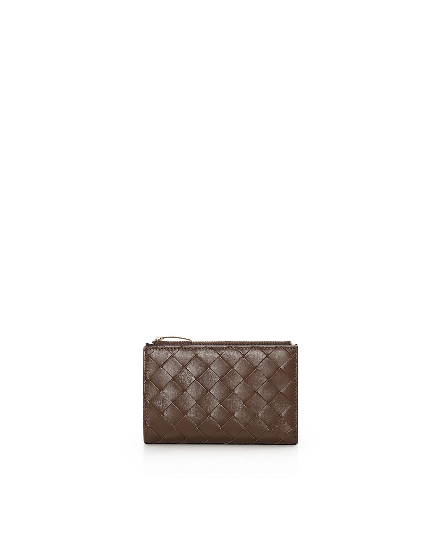 Portafoglio Intrecciato bi-fold in pelle 749940 VCPP62836 BOTTEGA VENETA 