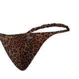Bikini Perlamir balconette con stampa leopardata all-over PERLA01 00190L MC2 SAINT BARTH 