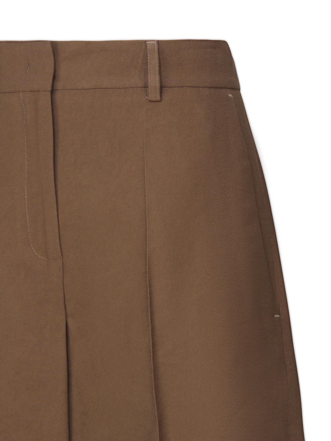 Shorts a pieghe effetto gonna 2881 F 427943 SCARLETT G 