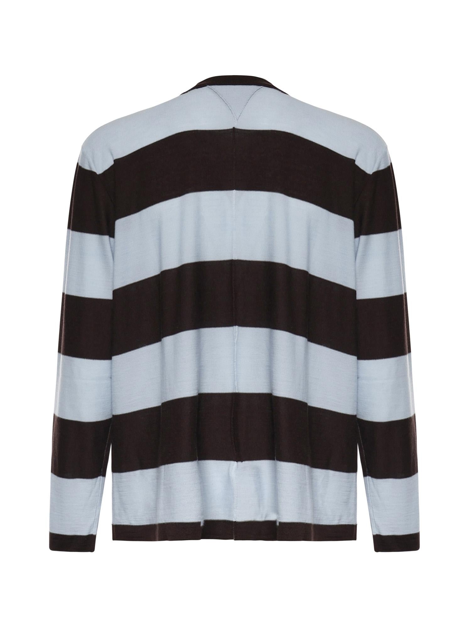 Maglia a righe in cashmere 861285 V4B702611 BOTTEGA VENETA 