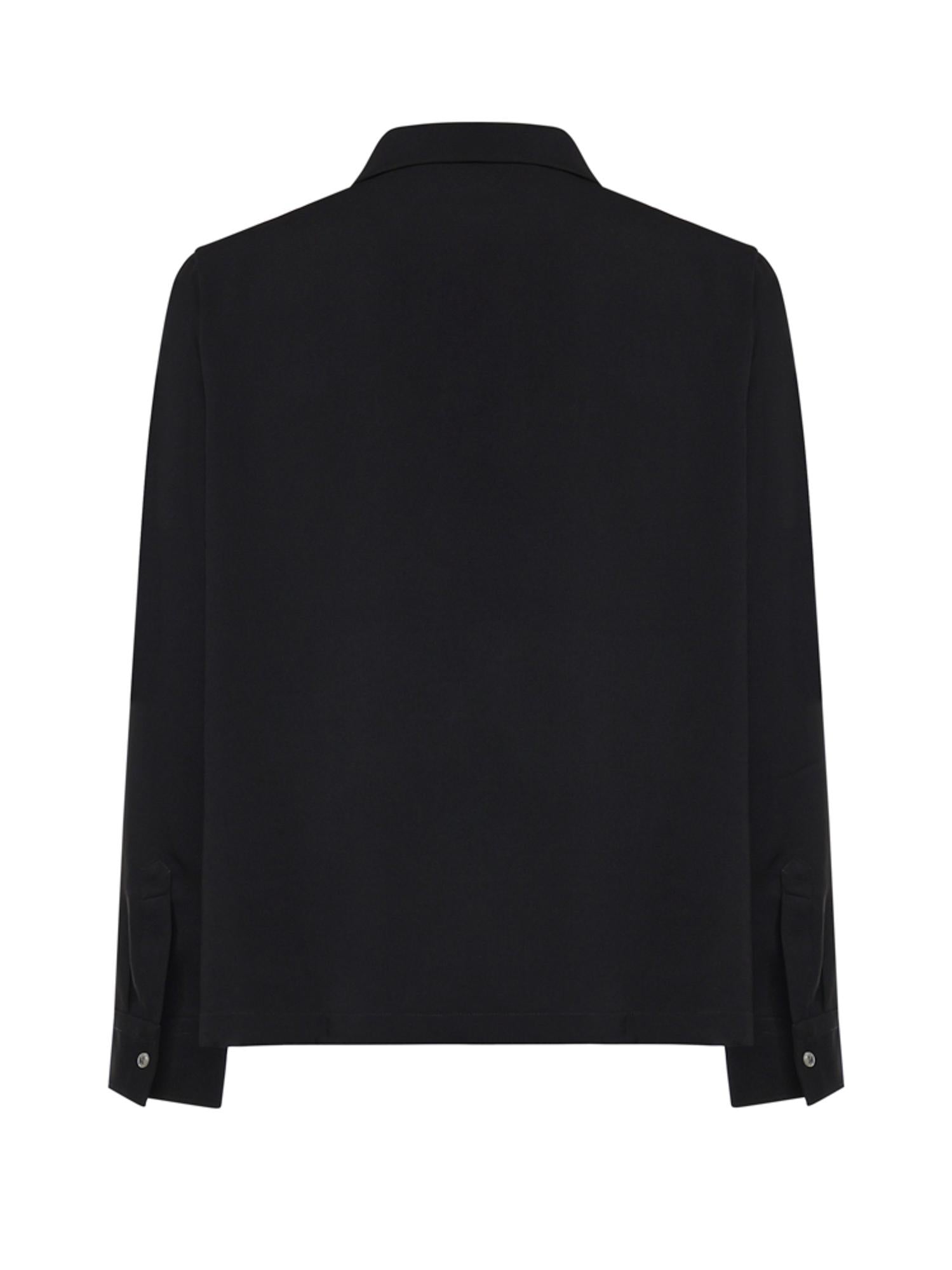 Camicia con tasche e logo AMSTCA1097 001 AMIRI 