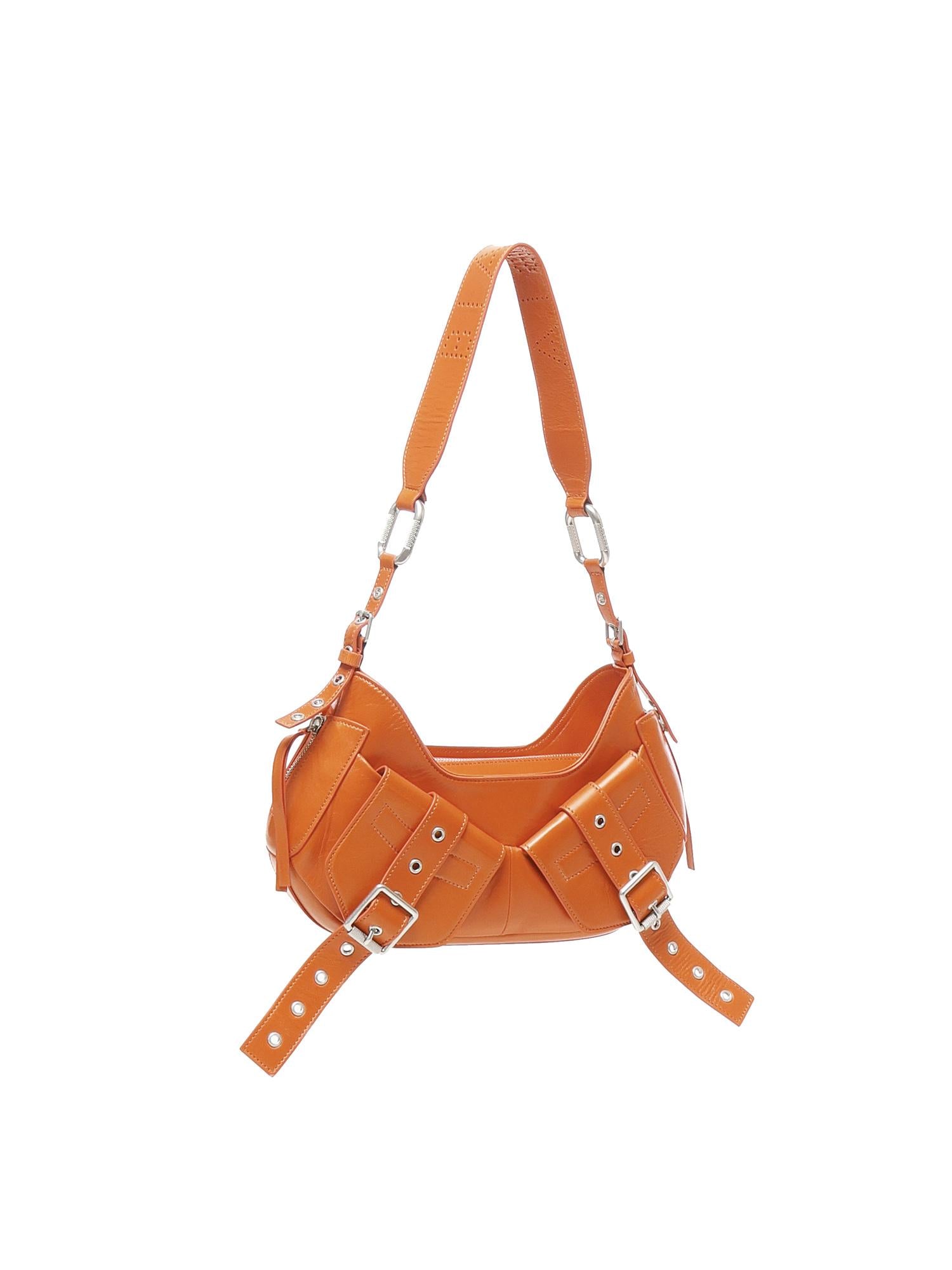 Borsa a spalla Y2K.001 FBBP70001STR -ARANCIO/NIKEL BIASIA 