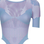 Vivian Bodysuit SS24CSW144 CORE SHAPEWEARCRYPTO BLUE POSTER GIRL 