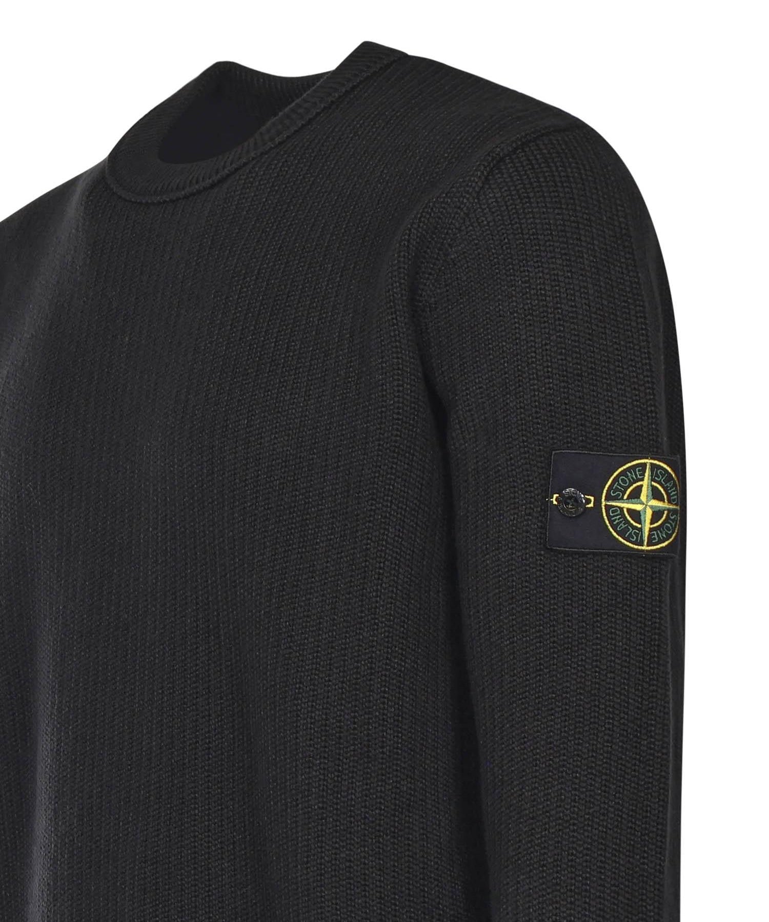 Maglione con bordi a costine K2S155100049 S00A2V0029 STONE ISLAND 