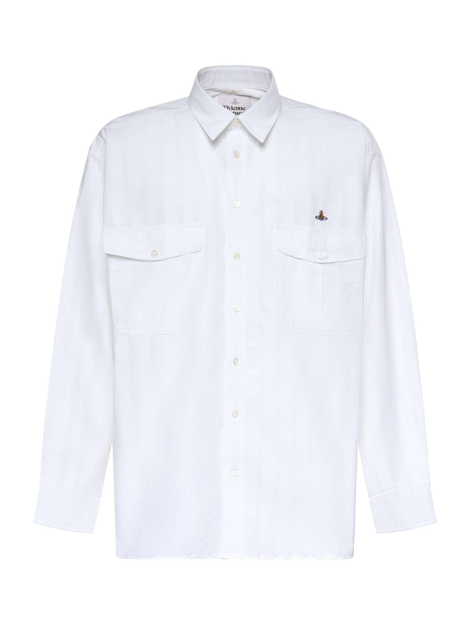Camicia Bernhard in misto cotone 2401004B W01ETA211 VIVIENNE WESTWOOD 