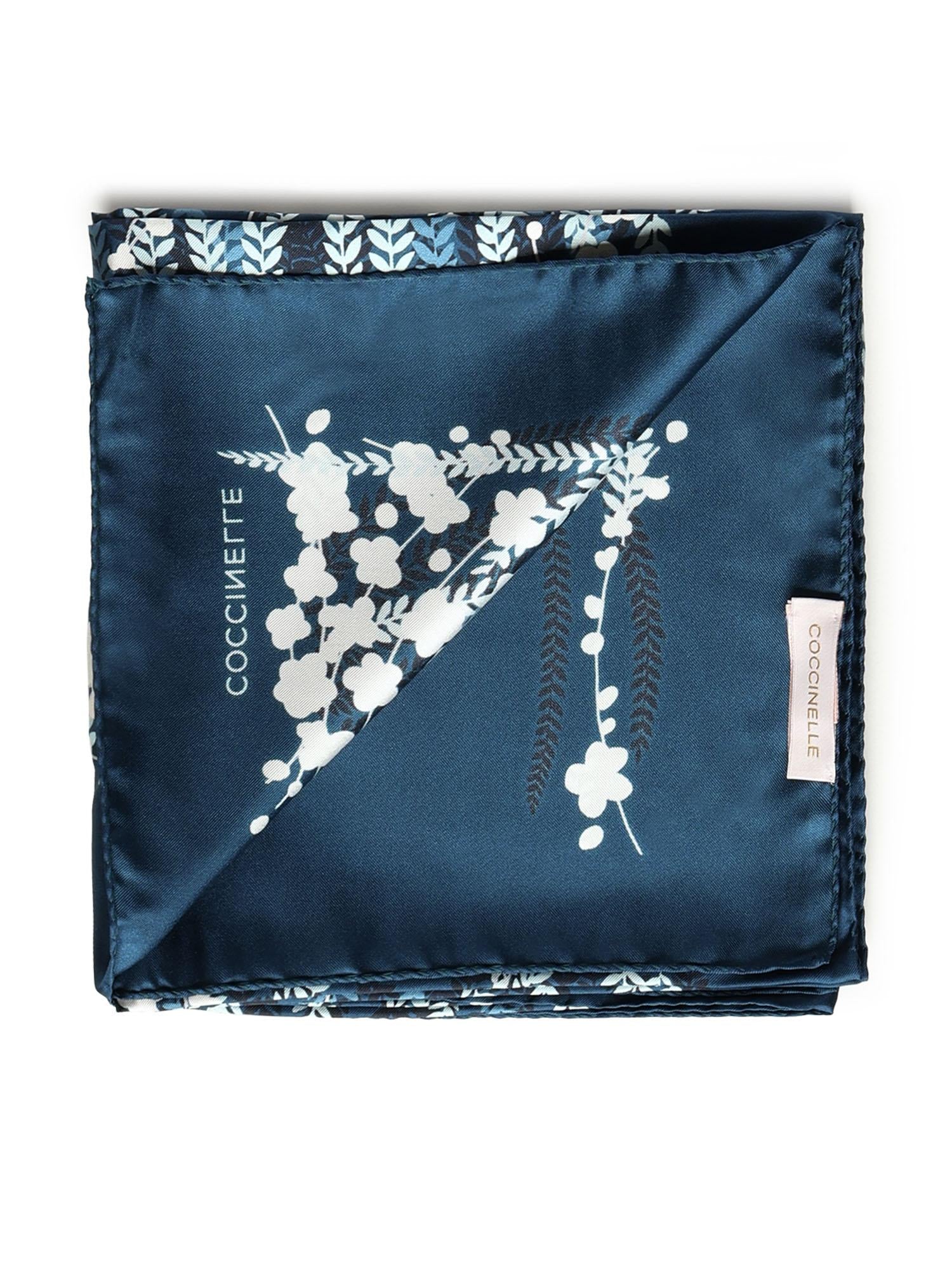 Foulard in seta con stampa E7UYH380101 M16 COCCINELLE 