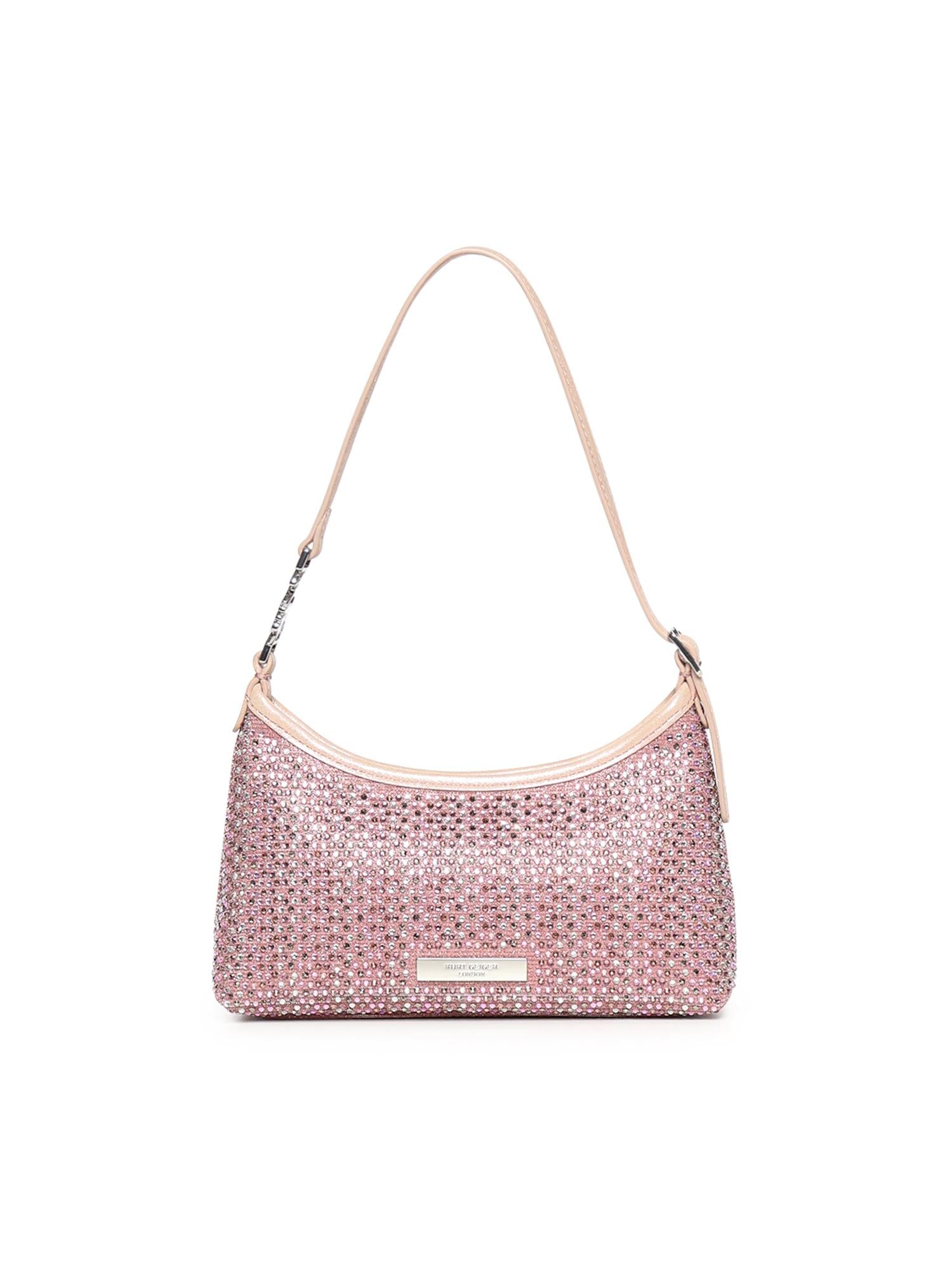 Borsa a spalla Kurt con cristalli 5586057609 PINK KURT GEIGER 