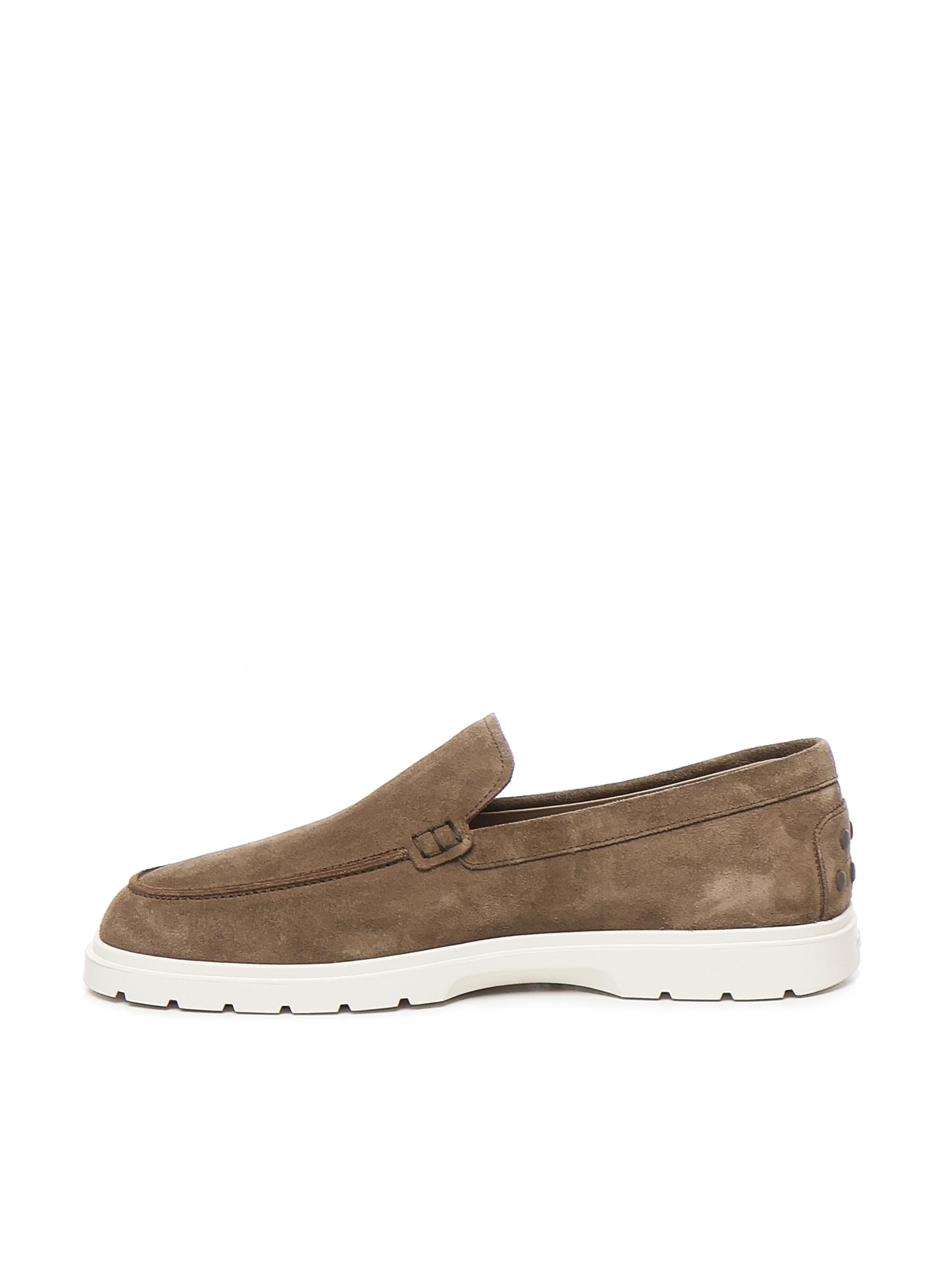 Mocassino pantofola in pelle scamosciata XXM59K00040RE0 S818 TOD'S 