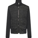 Giubbotto pied-de-poule in maglia G9BVST GJ846N0352 DOLCE & GABBANA 