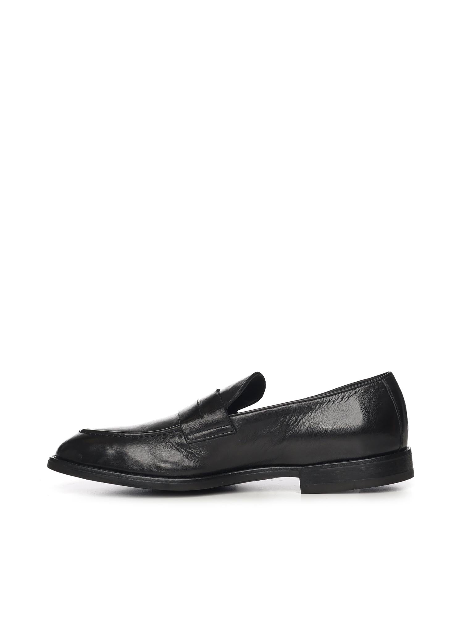 Mocassino in pelle 68023 NERO ALEXANDER HOTTO 