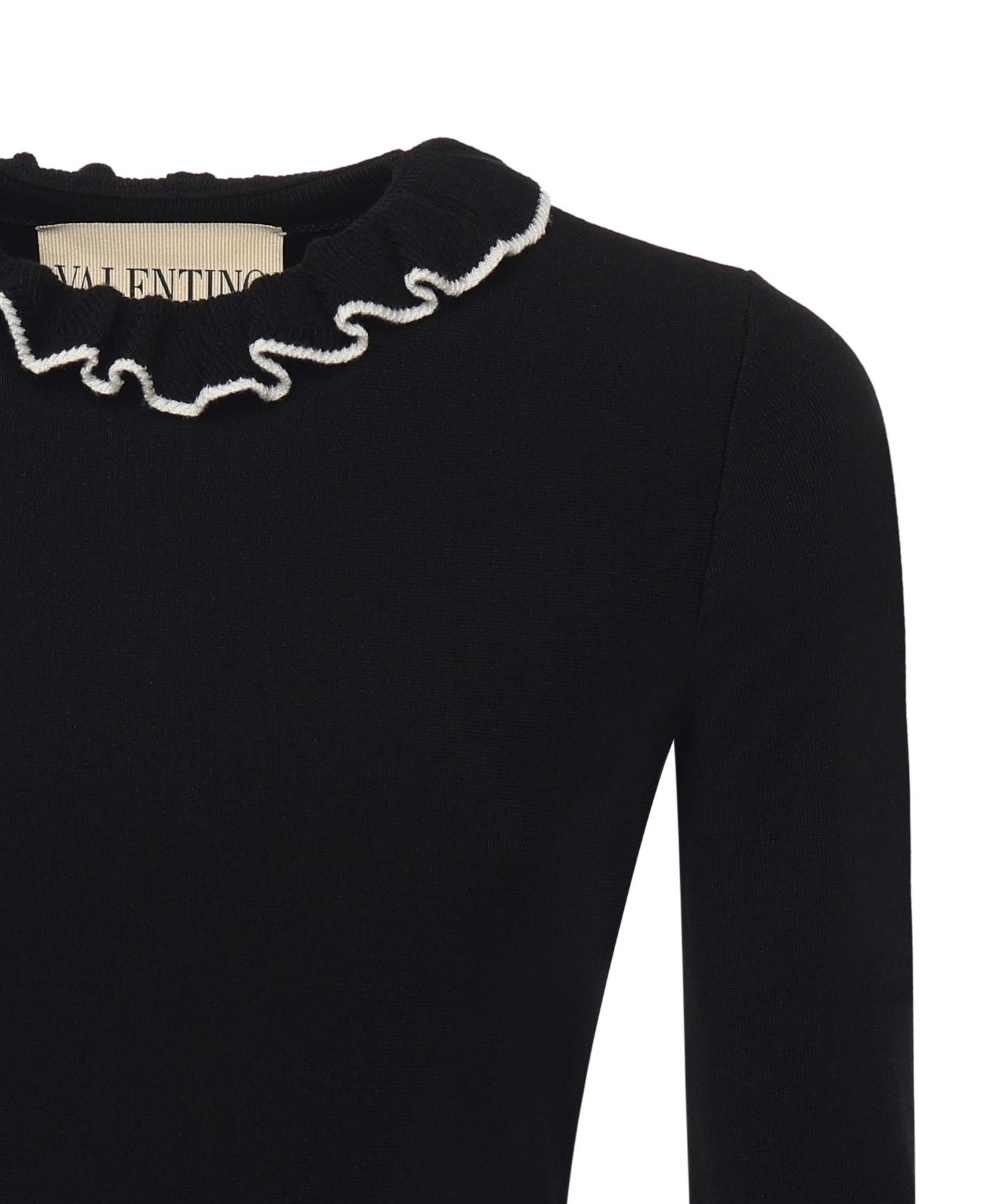 Abito in maglia con volant 7B3KD13Y 9K50NA VALENTINO GARAVANI 