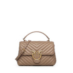 Borsa a mano piccola Love Bag Puff in nappa matelassé 100044 A0GKD01Q PINKO 