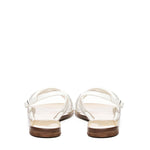 Sandali Fredy cinturino con strass 73SC8V502STR FREDYARGENTO/OFF WHITE V° 73 