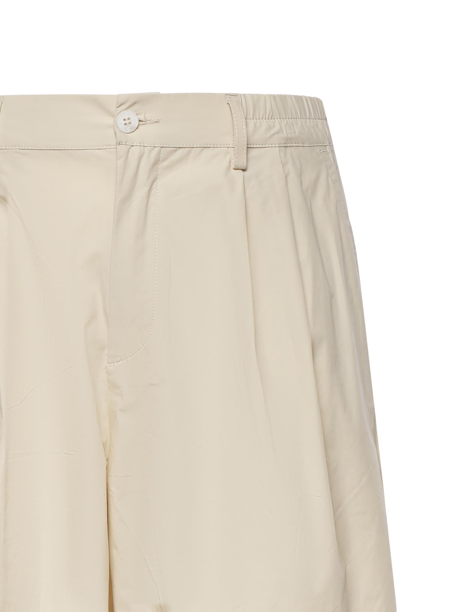 Pantaloni Merlo in cotone 026PA178PS BURRO WOC 