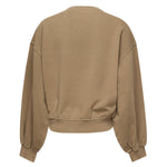 Felpa cropped con logo<BR/> 105510 A2RBM10 PINKO 