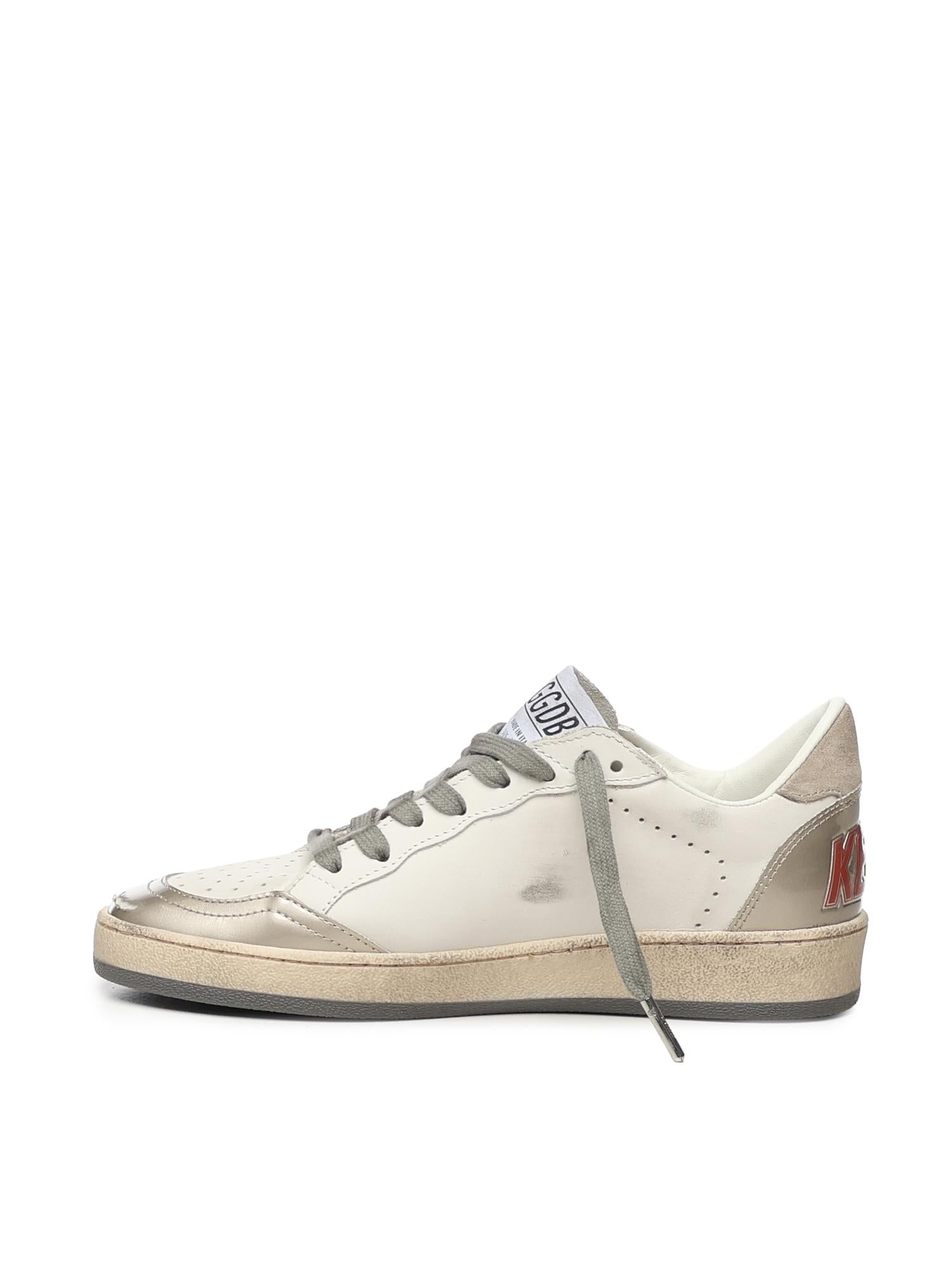 Ball star in nappa stella argento GWF00117 F00747112272 GOLDEN GOOSE 